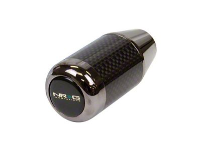 NRG Innovations Universal Fatboy Style Shift Knob w/Carbon Fiber Ring - SK-400BC