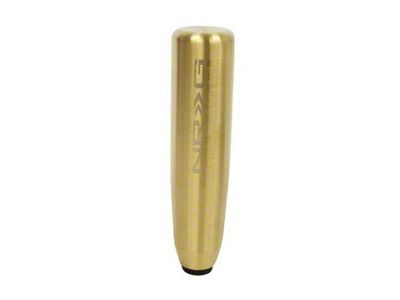 NRG Innovations Universal Heavy Weight Long Shift Knob - Chrome Gold - SK-480CG