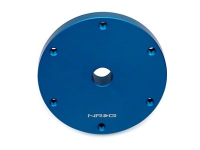 NRG Innovations Short Hub Thrustmaster - Blue - SRK-TMH-BL