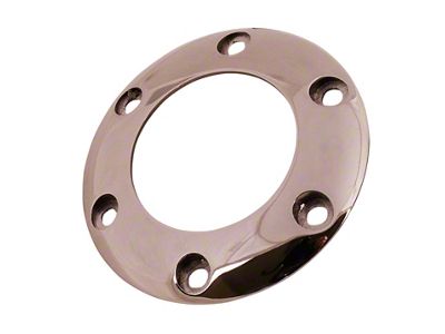 NRG Innovations Steering Wheel Horn Button Ring - Black Chrome - STR-001BKC