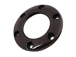 NRG Innovations Steering Wheel Horn Button Ring - Carbon Fiber - STR-001CF