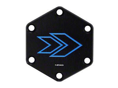 NRG Innovations Horn Button Delete - Arrow Engraved - STR-620BK