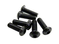 NRG Innovations Steering Wheel Screw Upgrade Kit Flat - Black - SWS-100BK