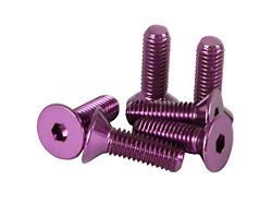 NRG Innovations Steering Wheel Screw Upgrade Kit Conical - Purple - SWS-100PP