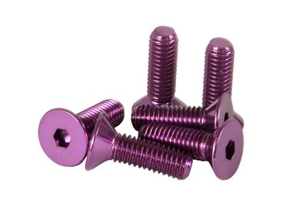 NRG Innovations Steering Wheel Screw Upgrade Kit Conical - Purple - SWS-100PP