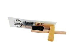 NRG Innovations Suede Steering Wheel Cleaning Kit Including Eraser and Horse