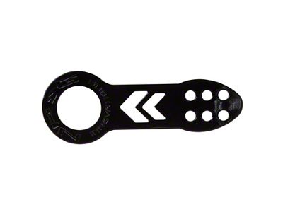 NRG Innovations Universal Front Tow Hook - Black - TOW-100BK