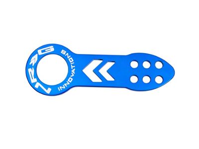 NRG Innovations Universal Front Tow Hook - Anodized Blue - TOW-100BL