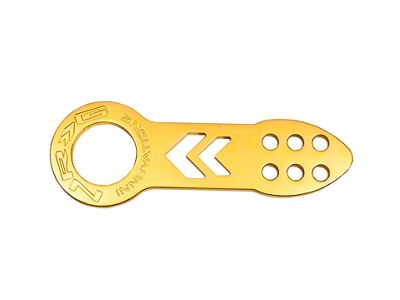 NRG Innovations Universal Front Tow Hook - Gold Dip - TOW-100GD