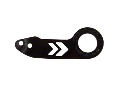 NRG Innovations Universal Rear Tow Hook - Black - TOW-110BK
