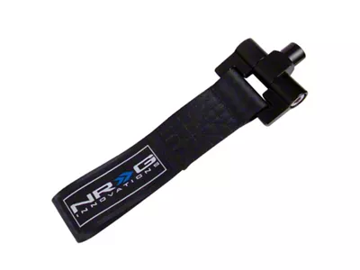 NRG Innovations Bolt-In Tow Strap Black - Honda S2000 00-08 / - TOW-130BK