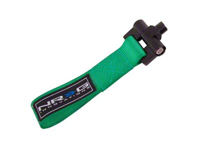 NRG Innovations Bolt-In Tow Strap Green - Honda S2000 00-08 / - TOW-130GN