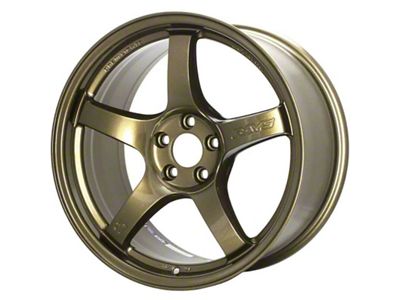 Gram Lights 57CR Bronze 2 Wheel; 19x9.5; 25mm Offset; 5x114.3mm Bolt Pattern; 73.10mm Hub Bore