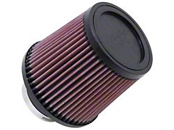 K&N Universal Rubber Filter-Rd Tapered 3in Flange ID x - RU-4990