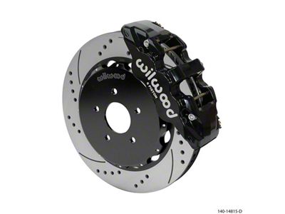 Wilwood AERO6 Front Hat Kit 14.00 Drilled 03-09 Nissan 350Z - 140-14815-D