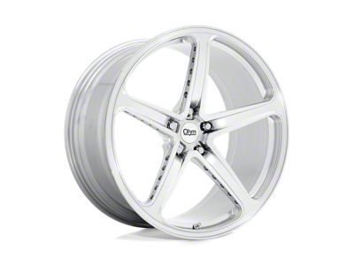 Ohm AMP Silver Machined Wheel; 21x10; 30mm Offset