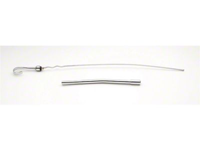 Mr. Gasket Oil Dipstick And Tube; Chrome Plated; - 9898