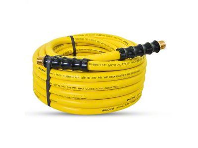OilShield Rubber Air Hose; 3/8-Inch x 25-Foot