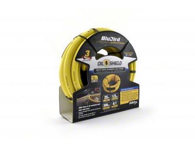 OilShield Rubber Air Hose Assembly; 1/2-Inch x 50-Foot
