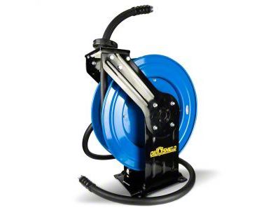 OilShield Rubber Fuel Hose Reel Heavy Duty Single Arm Assembly; 1-Inch x 40-Foot