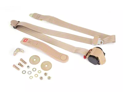 Omix-ADA 3-Point Seatbelt Tan 76-83 CJ5 & 87-95 YJ - 13202.22