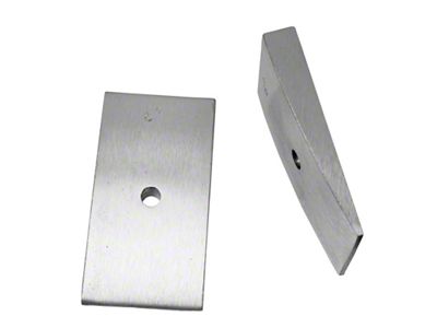 Omix-ADA 6 Degree Rear Leaf Spring Shims 2.5 Inch Wide - 18206.01