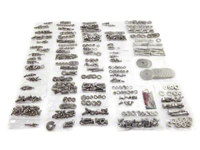 Omix-ADA Body Fastener Kit Hard Top 87-95 Wrangler YJ - 12215.11
