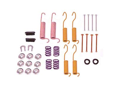 Omix-ADA Brake Shoe Hold Down Kit 10-In. 81-90 Jeep Models - 16738.02