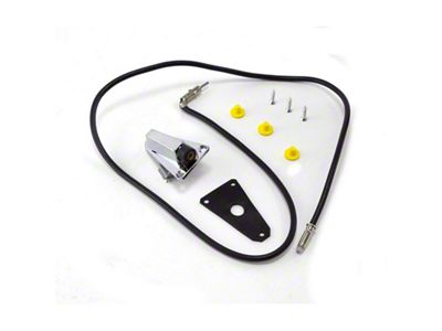Omix-ADA Chrome Antenna Base 76-95 Jeep CJ & Wrangler - 17213.01