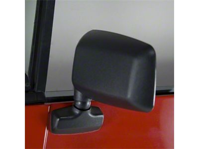 Omix-ADA Door Mirror Black Left- 87-95 Wrangler YJ - 11002.17