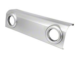 Omix-ADA Front Bumper Applique Silver 07-18 Jeep Wrangler - 12040.08