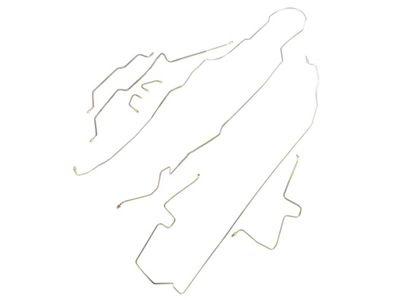 Omix-ADA Full Brake Line Set 7 Piece 97-06 Jeep Wrangler - 16737.51