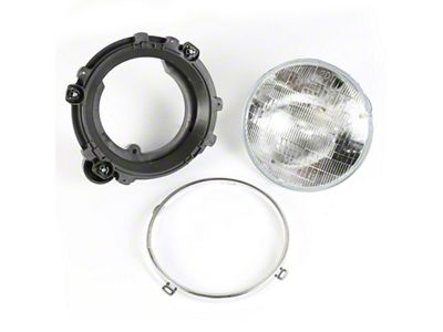 Omix-ADA Headlight Assy With Bulb LH 97-06 Wrangler TJ - 12402.03