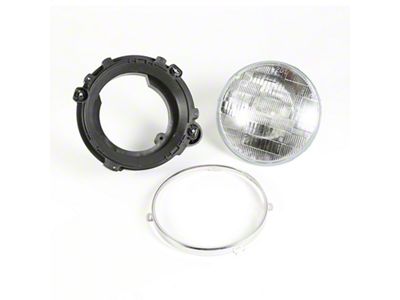 Omix-ADA Headlight Assy With Bulb RH 97-06 Wrangler TJ - 12402.04