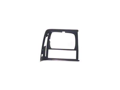 Omix-ADA Headlight Bezel LH Blk 91-96 Cherokee & Comanch - 12419.15