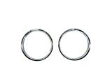 Headlight Bezels Chrome 97-06 Jeep Wrangler - 12419.08