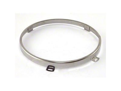 Omix-ADA Headlight Retaining Ring 97-06 Jeep Wrangler TJ - 12420.02