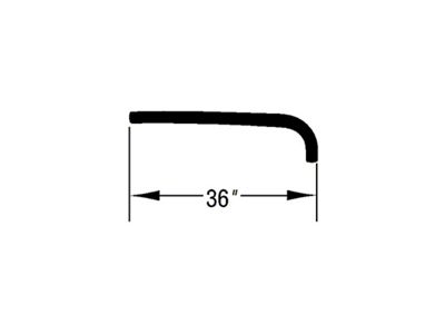 Omix-ADA Heater Supply Hose 4.0L 97-01 Jeep Cherokee XJ - 17116.59