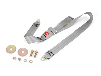 Omix-ADA Lap Seat Belt Gray 87-95 Jeep Wrangler YJ - 13202.30