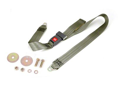 Omix-ADA Lap Seat Belt Olive 87-95 Jeep Wrangler YJ - 13202.40