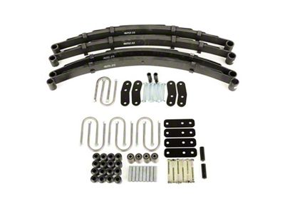 Omix-ADA Leaf Spring Kit Front & Rear- 87-95 Wrangler YJ - 18290.12