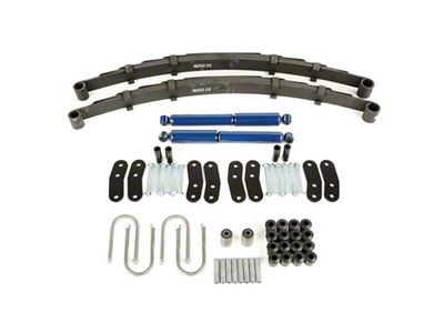 Omix-ADA Leaf Spring Kit Rear W/ Shocks- 87-95 Wrangler - 18290.11