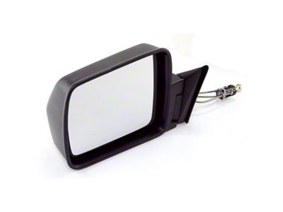 Omix-ADA Left Black Mirror 84-96 Jeep Cherokee XJ - 12035.11