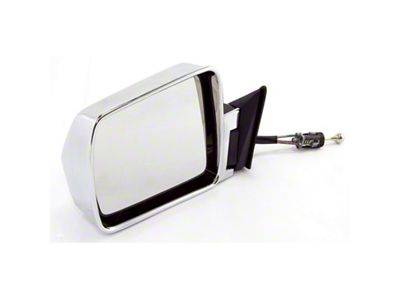 Omix-ADA Left Chrome Mirror 84-96 Jeep Cherokee XJ - 12035.15