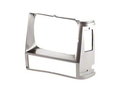 Omix-ADA LH Gray Headlight Bezel 84-01 Jeep Cherokee XJ - 12419.09
