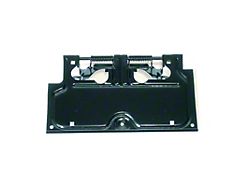 Omix-ADA License Plate Bracket Black 87-95 Wrangler YJ - 11233.01