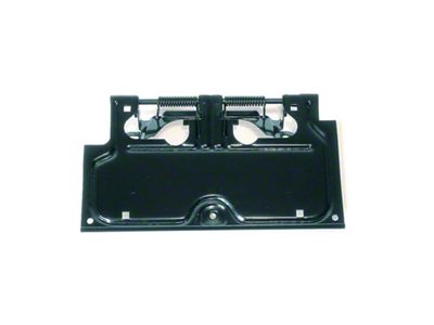 Omix-ADA License Plate Bracket Black 87-95 Wrangler YJ - 11233.01