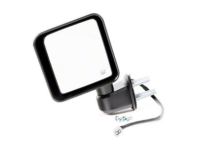 Omix-ADA Mirror Power Heated LH Black- 14 Jeep Wrangler - 11002.26