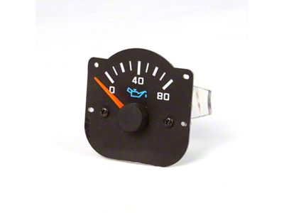 Omix-ADA Oil Gauge 92-95 Jeep Wrangler - 17210.17