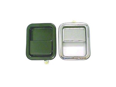 Omix-ADA Paddle Door Handle Black- 81-06 CJ & Wrangler - 11812.05